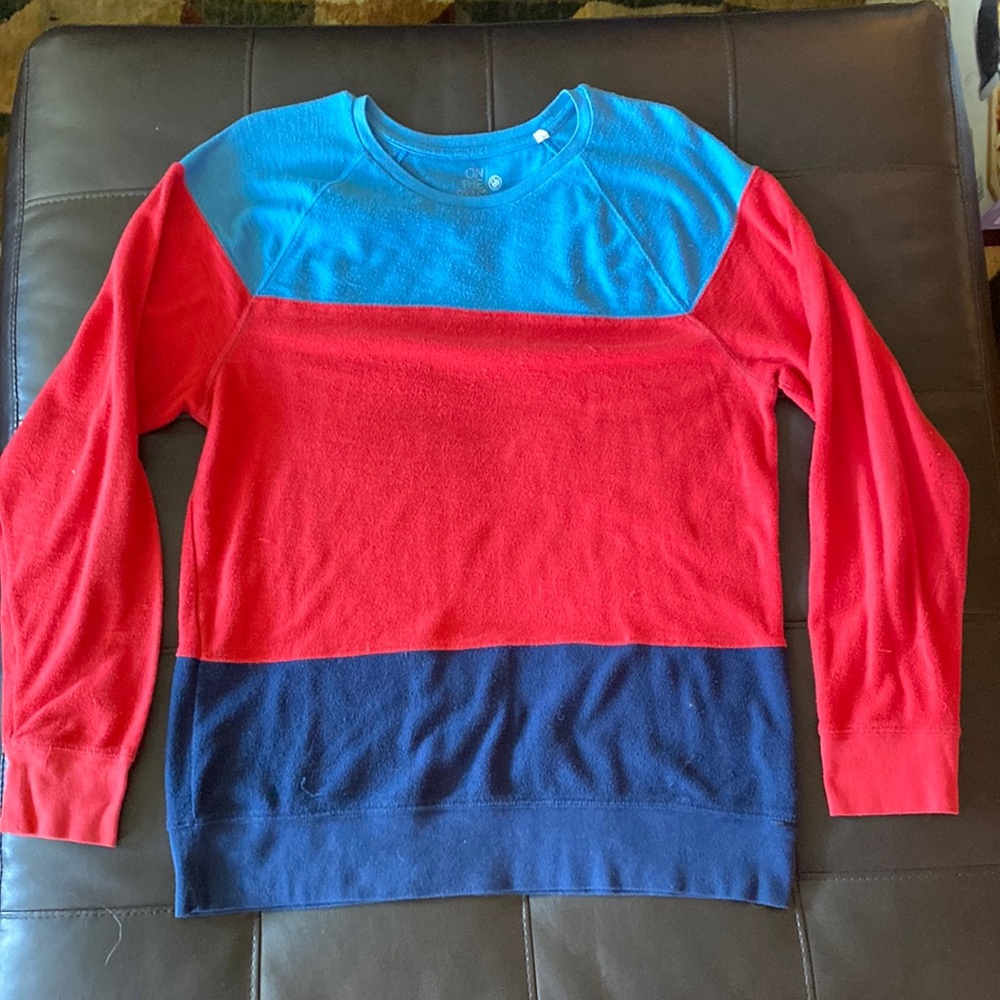 Mens "On The Byas" Long Sleeve Crew Neck